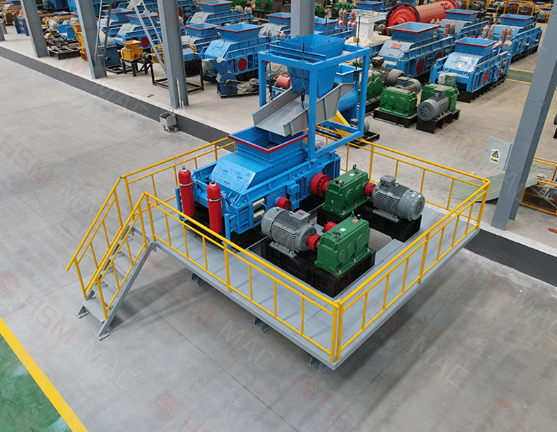 液壓式對輥破碎機 液壓式對輥破碎機